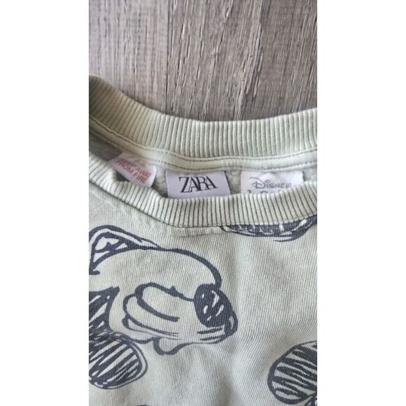 ZARA Mickey Mouse and Friends Disney Sweatshirt sz 3-4 years - Picture 3 of 8